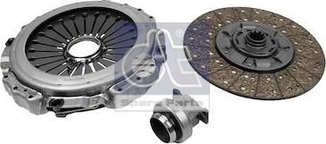 DT Spare Parts 3.94029 - Комплект сцепления avtokuzovplus.com.ua