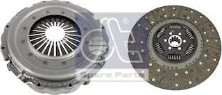 DT Spare Parts 3.94060 - Комплект зчеплення autocars.com.ua