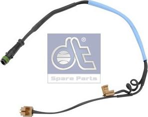 DT Spare Parts 3.96452 - Сигнализатор, износ тормозных колодок autodnr.net