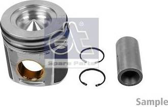 DT Spare Parts 4.50458 - Поршень autocars.com.ua