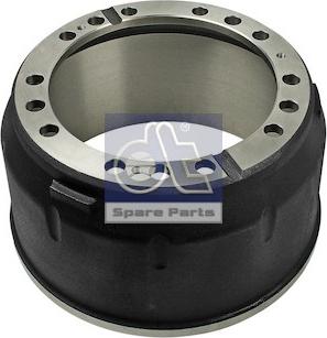 DT Spare Parts 4.62956 - Тормозной барабан avtokuzovplus.com.ua
