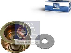 DT Spare Parts 4.63034 - Ремінний шків, генератор autocars.com.ua