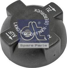 DT Spare Parts 4.63261 - Кришка, резервуар охолоджуючої рідини autocars.com.ua