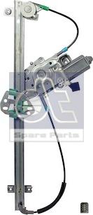 DT Spare Parts 4.63412 - Підйомний пристрій для вікон autocars.com.ua
