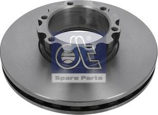 DT Spare Parts 4.63994 - Гальмівний диск autocars.com.ua