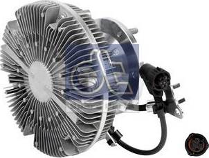 DT Spare Parts 4.64026 - Зчеплення, вентилятор радіатора autocars.com.ua