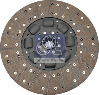 DT Spare Parts 4.64254 - Диск сцепления, фрикцион autodnr.net