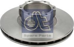 DT Spare Parts 4.64641 - Гальмівний диск autocars.com.ua