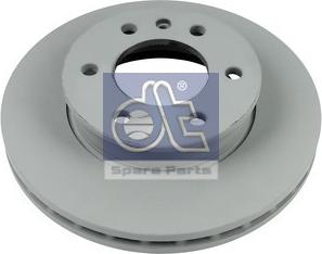 DT Spare Parts 4.64643 - Гальмівний диск autocars.com.ua