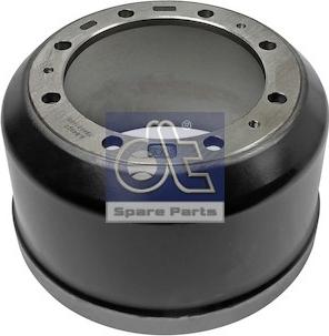 DT Spare Parts 4.64927 - Гальмівний барабан autocars.com.ua