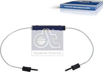 DT Spare Parts 4.65083 - Контрольний контакт, контроль шару гальмівних колодок autocars.com.ua
