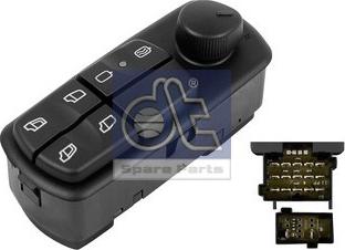 DT Spare Parts 4.65227 - Вимикач, стеклолод'емнік autocars.com.ua