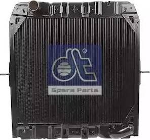 DT Spare Parts 4.65302 - Радіатор, охолодження двигуна autocars.com.ua