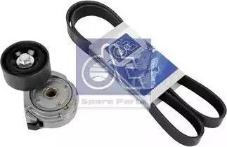 DT Spare Parts 4.65492 - Натягувач ременя, клинові зуб. autocars.com.ua