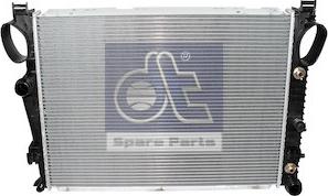 DT Spare Parts 4.66273 - Радиатор, охлаждение двигателя avtokuzovplus.com.ua