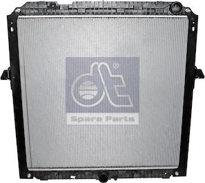 DT Spare Parts 4.66278 - Радиатор, охлаждение двигателя autodnr.net