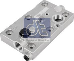 DT Spare Parts 4.66376 - Головка циліндра, пневматичний компресор autocars.com.ua