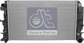 DT Spare Parts 4.66770 - Радіатор, охолодження двигуна autocars.com.ua
