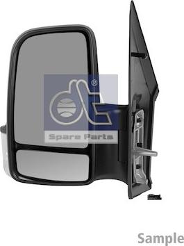 DT Spare Parts 4.66984 - Зовнішнє дзеркало, кабіна водія autocars.com.ua