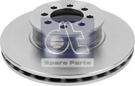 DT Spare Parts 4.67229 - Гальмівний диск autocars.com.ua