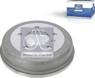 DT Spare Parts 4.67240 - Гальмівний барабан autocars.com.ua