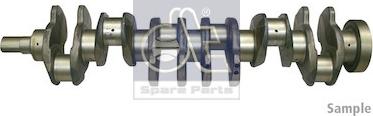 DT Spare Parts 4.67303 - Колінчастий вал autocars.com.ua