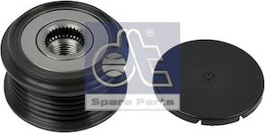 DT Spare Parts 4.67549 - Ремінний шків, генератор autocars.com.ua