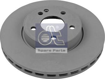 DT Spare Parts 4.67597 - Гальмівний диск autocars.com.ua