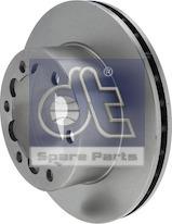 DT Spare Parts 4.67727 - Тормозной диск avtokuzovplus.com.ua