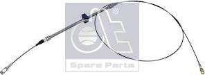 DT Spare Parts 4.67834 - Тросик, cтояночный тормоз autodnr.net