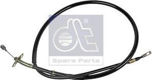 DT Spare Parts 4.67837 - Трос, гальмівна система autocars.com.ua