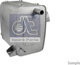 DT Spare Parts 4.68531 - Середній / кінцевий глушник ОГ autocars.com.ua