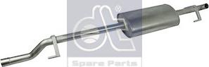 DT Spare Parts 4.68558 - Середній глушник вихлопних газів autocars.com.ua