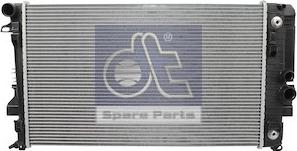 DT Spare Parts 4.68733 - Радиатор, охлаждение двигателя avtokuzovplus.com.ua