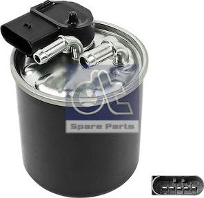 DT Spare Parts 4.68756 - Паливний фільтр autocars.com.ua