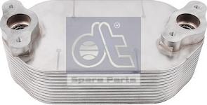 DT Spare Parts 4.68763 - Масляний радіатор, рухове масло autocars.com.ua