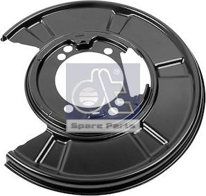 DT Spare Parts 4.69791 - Кришка, гальмівний барабан autocars.com.ua