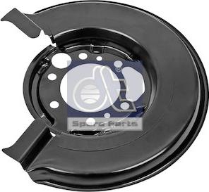 DT Spare Parts 4.69793 - Кришка, гальмівний барабан autocars.com.ua