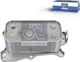 DT Spare Parts 4.75502 - Масляний радіатор, рухове масло autocars.com.ua