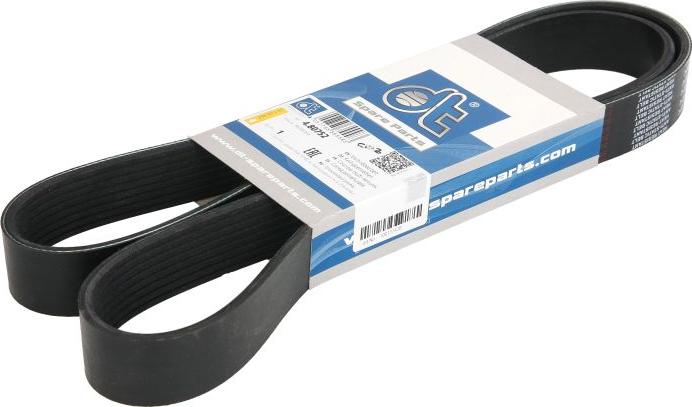 DT Spare Parts 4.80752 - Поликлиновой ремінь autocars.com.ua