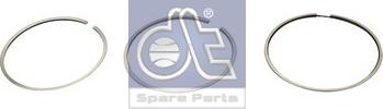 DT Spare Parts 4.90970 - Комплект поршневих кілець autocars.com.ua