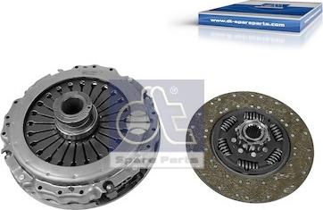 DT Spare Parts 4.91002 - Комплект зчеплення autocars.com.ua