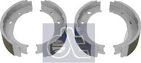 DT Spare Parts 4.91489 - Комплект тормозов, ручник, парковка autodnr.net