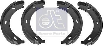 DT Spare Parts 4.91911 - Комплект тормозных колодок, барабанные autodnr.net