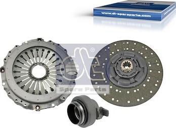 DT Spare Parts 4.91980 - Комплект зчеплення autocars.com.ua