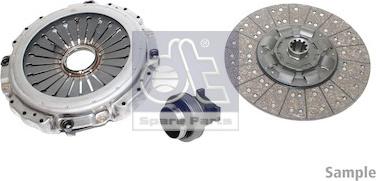 DT Spare Parts 4.92057 - Комплект зчеплення autocars.com.ua