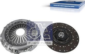 DT Spare Parts 5.00025 - Комплект зчеплення autocars.com.ua