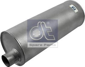 DT Spare Parts 5.11003 - Середній / кінцевий глушник ОГ autocars.com.ua