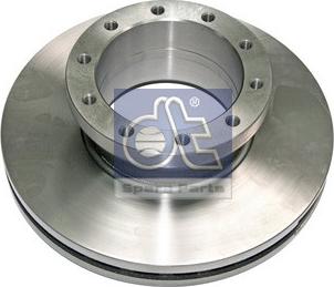 DT Spare Parts 5.21219 - Тормозной диск avtokuzovplus.com.ua