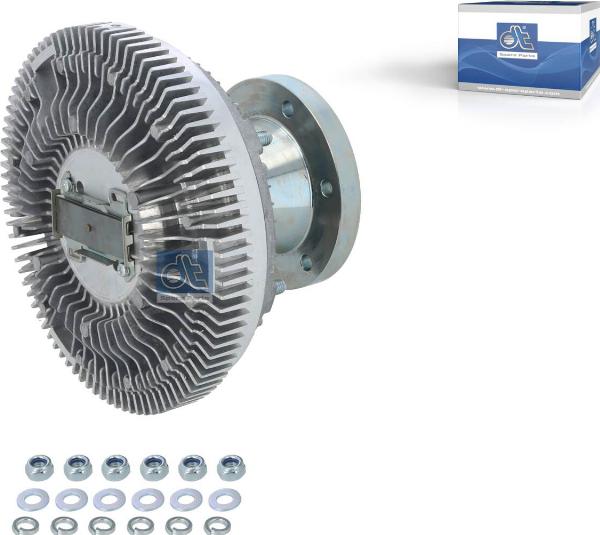DT Spare Parts 5.41604 - Зчеплення, вентилятор радіатора autocars.com.ua